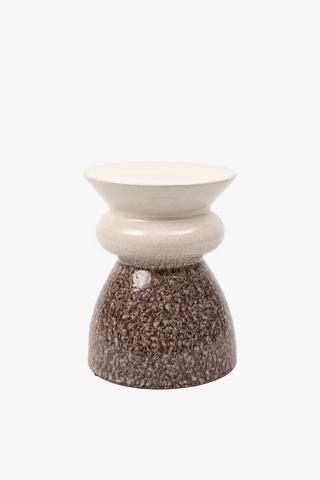 Ceramic Glaze Side Table