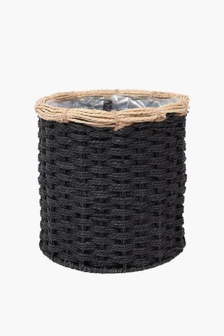 Crocket Woven Planter, 30x30cm