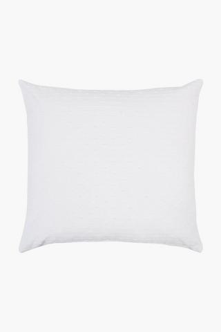 Premium Textured Piped Feather Scatter Cushion,