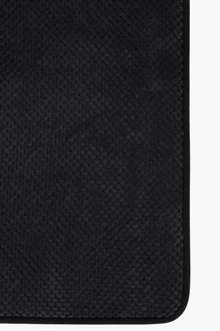 2 Piece Waffle Memory Foam Bath Mat Set