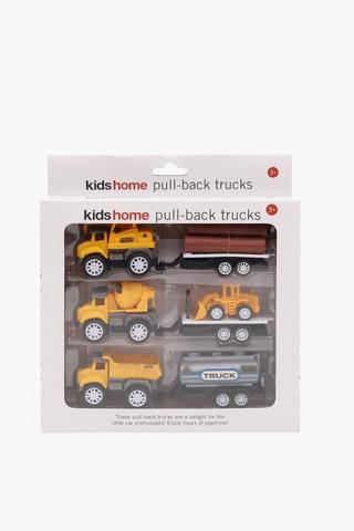 Pull Back Trucks