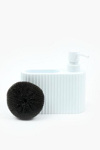 Ribbed Plastic Dispenser