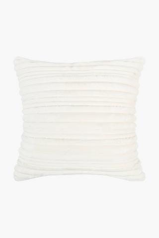 Super Plush Cord Woven Flannel Scatter Cushion, 60x60cm