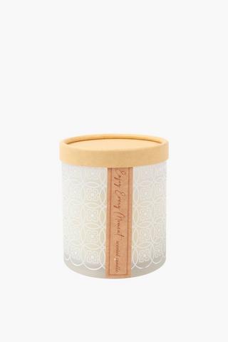 Damask Glass Candle, 615g