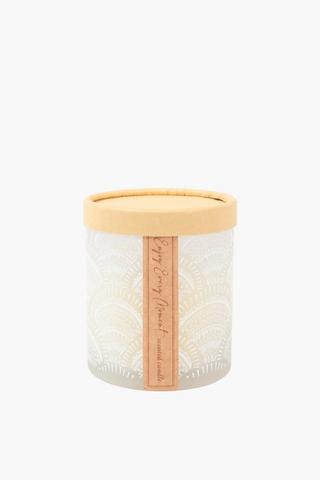 Fan Glass Candle, 615g