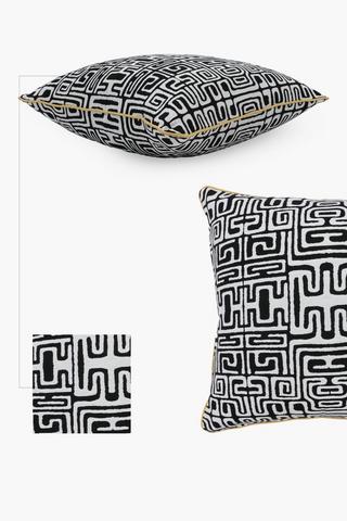 Colab Siphiwo Talent Mkhwanazi Jacquard Scatter Cushion, 60x60cm