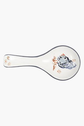 Rooster Decal Spoon Rest