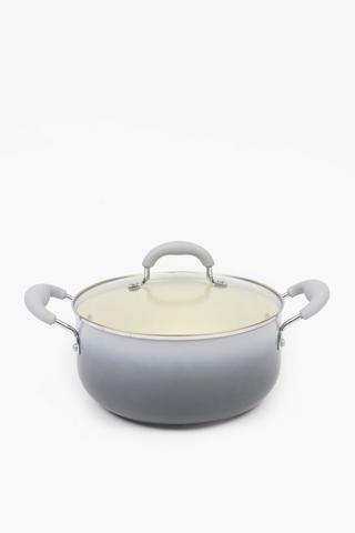 Aluminium Sterling Casserole Pot, 24cm