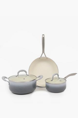 Aluminium Sterling Casserole Pot, 24cm