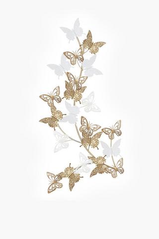 Dimensional Butterfly Flutter, 55x102cm