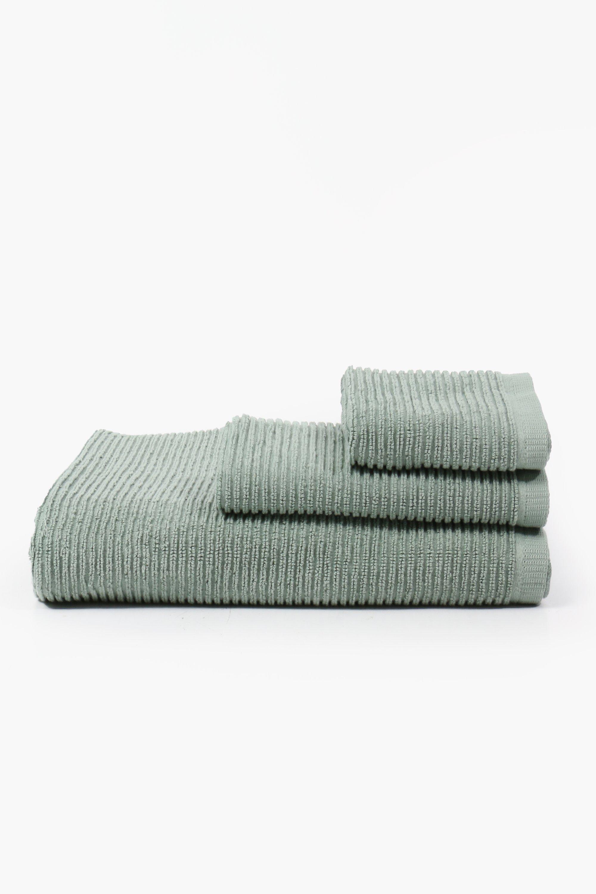 Dual Ribbed Cotton Bath Sheet, 85x150cm | Mr Price Home