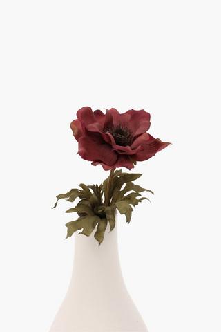 Winter Rose Single Stem, 34cm