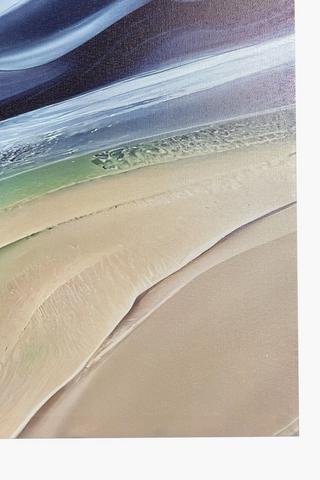 Printed Abstract Waters, 45x135cm
