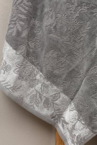 Cotton Jacquard Sovana Botanic Bath Sheet, 85x150cm