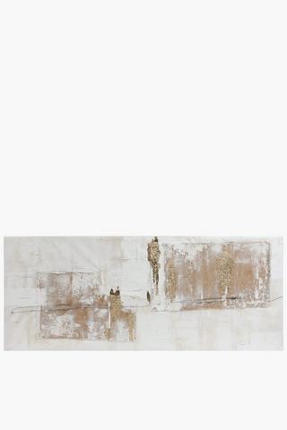 Gold Whispers Canvas, 70x170cm