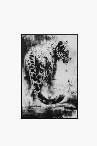 Embossed Foil Leopard, 60x90cm