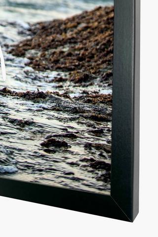 Framed Penguin Bay, 30x40cm