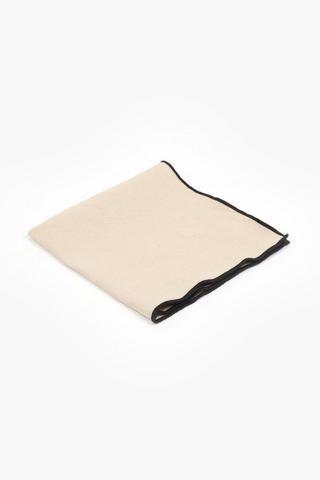 Border Edge Cotton Napkin, 40x40cm