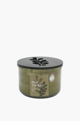 After The Rain Glass Candle, 405g