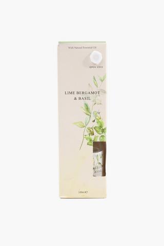 Bergamot And Basil Diffuser, 100ml