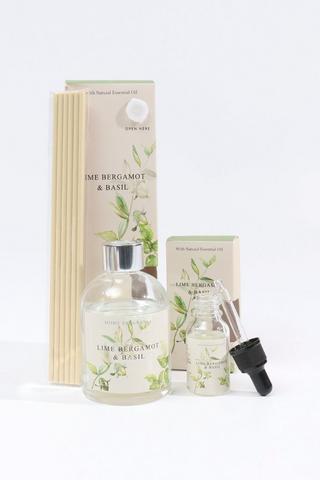 Bergamot And Basil Diffuser, 100ml