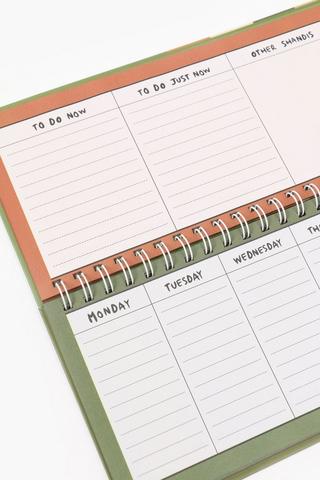 Colab Leanne Bear Weekly Desk Planner