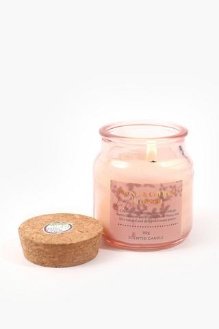 Peony And Cherry Glass Candle, 80g