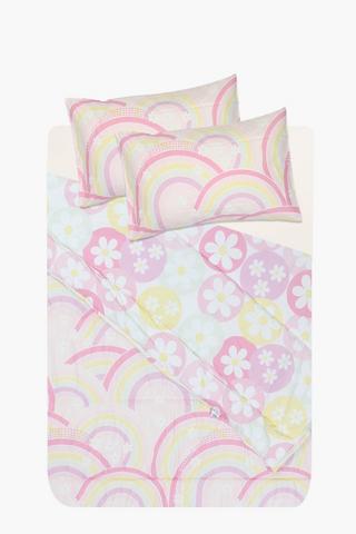Soft Touch Sophie Rainbow Reversible Comforter Set