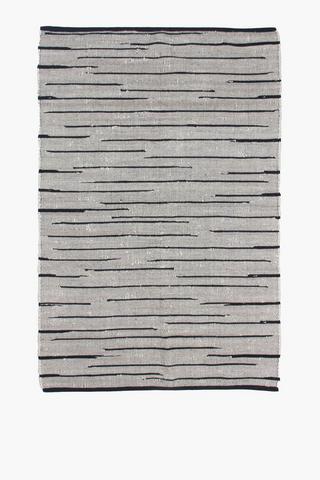 Jacquard Chindi Abstract Rug, 120x180cm