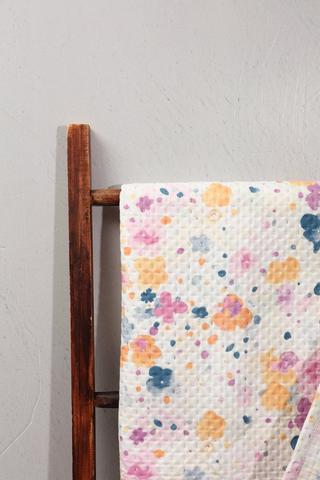 Printed Leannes Ballet Floral Quilt