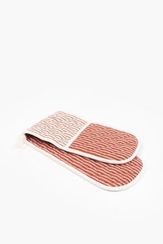 Lola Stripe Double Oven Glove
