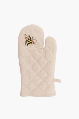 Embroidered Cotton Single Glove