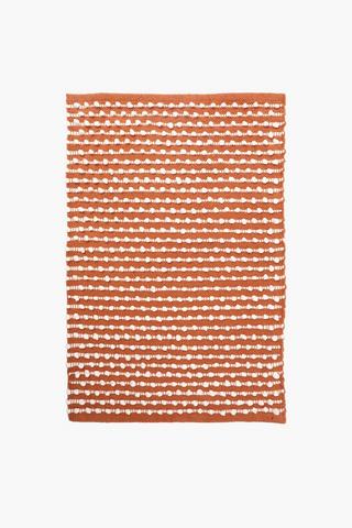 Jacquard Polycotton Rug, 50x80cm
