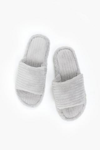 Ribbed Slippers 5-6