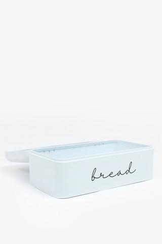 Galvanised Script Bread Bin
