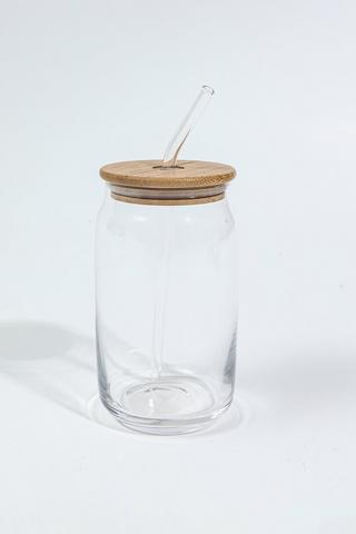 2 Piece Glass Jar Set