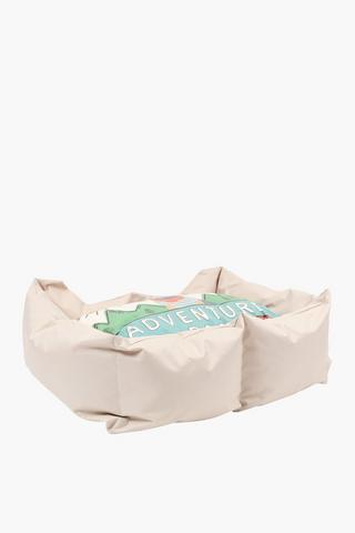 Waterproof Adventure Dog Pet Bed Large, 60x80cm