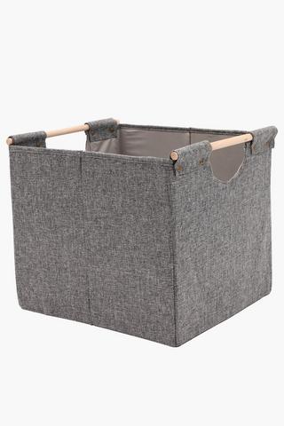 Wooden Handle Utility Organiser, L32xw38xh38cm