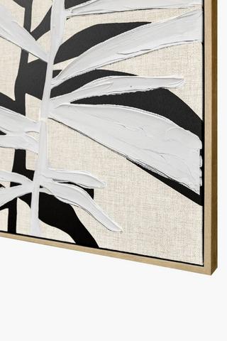 Framed Shadow Palms, 60x90cm