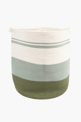 Cotton Rope Laundry Basket