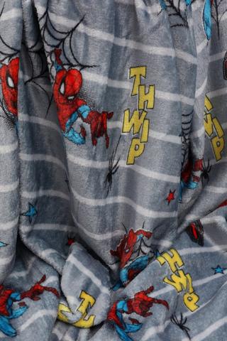 Super Plush Character Spiderman Blanket, 125x150cm