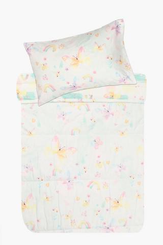 Soft Touch Glow In The Dark Oakley Butterfly Comforter Set