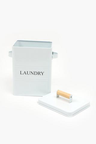 Galvanised Laundry Powder Tin