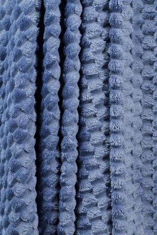 Block Coral Fleece Blanket, 180x200cm