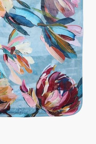 2 Piece Printed Rosedale Foam Bath Mat Set