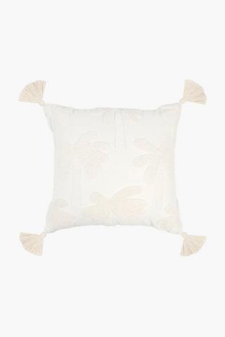 Tufted Palm Trees Scatter Cushion, 50x50cm