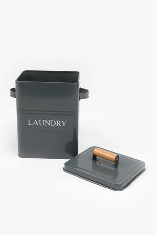 Galvanised Laundry Powder Tin