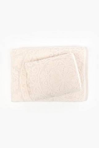 Premium Cotton Jacquard Damask Bath Sheet