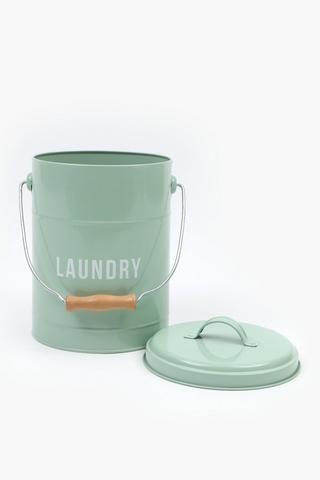 Galvanised Laundry Powder Tin