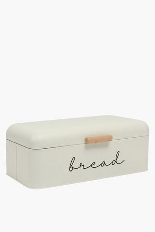 Galvanised Script Bread Bin